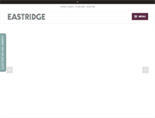 Tablet Screenshot of eastridgecenter.com
